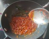 A picture of step 2 of Dahi Tikhari.