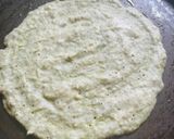 A picture of step 4 of Sprouted Dosa with Green Chutney Full meal,with Rich Protins and vegetable.