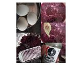 A picture of step 1 of Beetroot pickled deviled eggs.