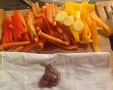 Foto del passaggio 3 della ricetta Coniglio con peperoni e zenzero