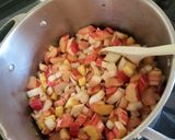Foto del paso 3 de la receta Chutney de ruibarbo y manzana