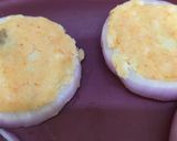 A picture of step 3 of Potato filled onion flitter.