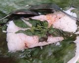 Foto langkah ke 4 dari resep Nasi Bakar teri.