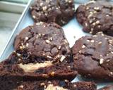 Cara Membuat Dark Choco Peanut Cookies 8