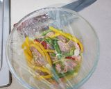 Foto del paso 3 de la receta: Ceviche de salmón colorido