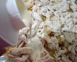 Foto del paso 3 de la receta: Pastel de papa y pollo gratinado