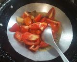 A picture of step 2 of #GA4 #WEEK4 YUMMY GRAVY MALAYI KOFTA.
