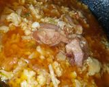 A picture of step 6 of Mutton gobhi.