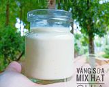Hình bước làm 2 của món Váng sữa mix hạt chia(kiểu mẹ)