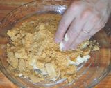 Foto del paso 2 de la receta: Halwa Hilal dulce con forma de media luna/fácil y rápido