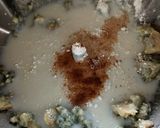 Une image de l'étape 2 de Sauce au bleu, ciboulette et ail des ours au Cook Expert.