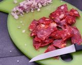 Une image de l'étape 3 de °Gratin de courgettes et chorizo°.