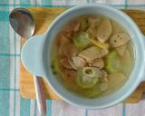 Foto langkah ke 6 dari resep Sup Jamur Oyong Bakso.
