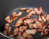 สามชั้นรมควันกุยช่ายขาวผัดแห้ง วิธีทำสูตร 1 รูป