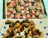 Foto del paso 8 de la receta: Pizza frankfurt con alcachofa