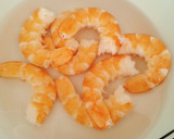 Foto del paso 4 de la receta: Ensalada de mango y langostinos con mayonesa de brandy