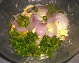 A picture of step 2 of Onion Pakore.