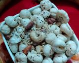 फलाहारी ड्राई फ्रूट्स नमकीन (falahari dry fruits namkeen recipe in Hindi) रेसिपी चरण 4 फोटो