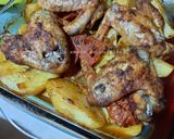 Une image de l'étape 7 de Ailerons de poulet à la pomme de terre rôtis 🍴.