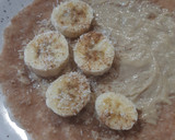 Foto del paso 3 de la receta: Crepes integrales sin azúcar con crema de cacahuete y fruta🍎