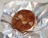 A picture of step 1 of Almond toffee.