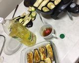 Foto del paso 1 de la receta: Berenjenas asadas con zapallitos y tomate