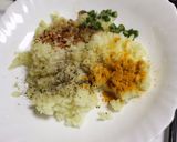 A picture of step 1 of Spanish Omelette with Indian Flavour.