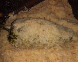 Foto del paso 3 de la receta: Pimientos Poblano Empanizados Rellenos Con Cordero Rallado Y Queso