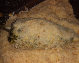 Foto del paso 3 de la receta: Pimientos Poblano Empanizados Rellenos Con Cordero Rallado Y Queso