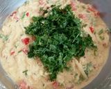 A picture of step 8 of Suji Besan Snack (Suji Besan ka Nasta).