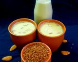 A picture of step 6 of Finger Millet milk (vegan milk) / Ragi halu.