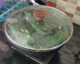Foto langkah ke 4 dari resep Pepes tahu teri medan.