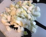 Une image de l'étape 2 de Salsifis au lard fumé et mimolette vieille.