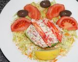 Foto del paso 3 de la receta: Palta rellena con salpicón de centolla