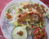 A picture of step 8 of Tangy Mexican tacos with hung Curd dip.