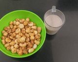 A picture of step 8 of Chatpata Makhana (Spicy Roasted Fox Nuts).