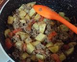 صورة لخطوة 2 من وصفة تاكوس منزلي باللحم المفروم ولا اروعة 🌯🌯😋😋