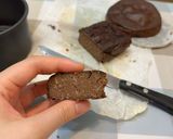 A picture of step 3 of Chickpeas cocoa brownies/ cake.