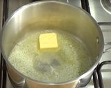 A picture of step 2 of Welsh rarebit.