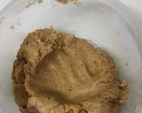 A picture of step 4 of Peanut butter cookies.