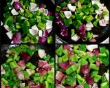 A picture of step 2 of Paneer masaledar.
