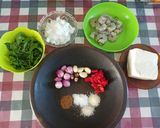 Foto langkah ke 1 dari resep Pepes Tahu Kemangi 🌿.