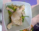 Foto langkah ke 2 dari resep Ayam Kukus Jahe.