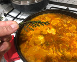 Foto del paso 6 de la receta: Arroz con pollo y gambas al aroma de tomillo