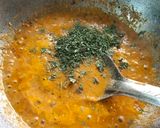 A picture of step 2 of Dudhi kofta curry.