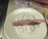 Foto del paso 1 de la receta: Baguette de tocino empanizado a la sonorense