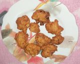 A picture of step 6 of Different Varieties Of Pulses Fritters I.e Onions And Potato Fritters.