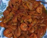 Foto langkah ke 7 dari resep Udang Asam Manis Pedas ala anak kost.