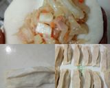 A picture of step 4 of Vegetarian Cabbage Potstickers.