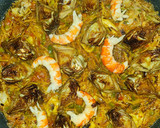Foto del paso 6 de la receta: Fideuá de alcachofas y antxovada